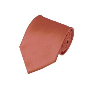 Men's Solid Color Traditional 3.35 Inch Wide And 58 Inch Long Neckties - 1 of 4