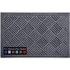 A1HC Durable Multi Purpose Polypropylene Rubber Doormat for Indoor Outdoor Front Door Mat, Checkered - 3 of 4