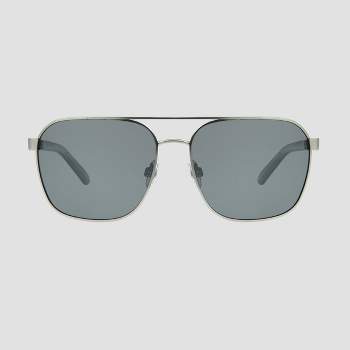 Men's Aviator Sunglasses with Mirrored Polarized Lenses - All in Motion™