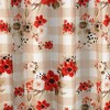 Wheatly Farmhouse Gingham Shower Curtain 72" x 72" by Greenland Home Fashion - 4 of 4