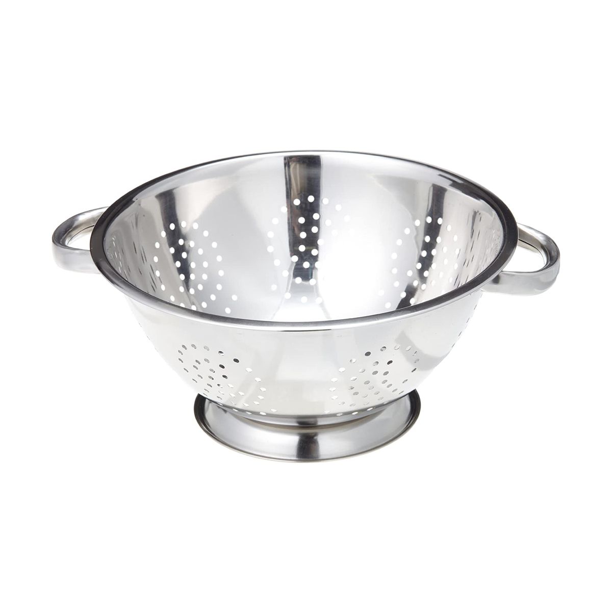 COOKPRO 242 STAINLESS STEEL COLANDER 5QT OVERSIZED HANDLES