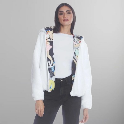 Members Only Women's Reversible Bomber Jacket