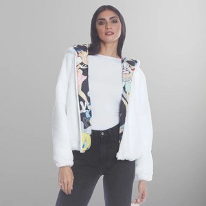 Members Only Women's Reversible Bomber Jacket - 1 of 4