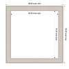 Amanti Art Cottage White Silver Framed Magnetic Dry Erase Board - 4 of 4
