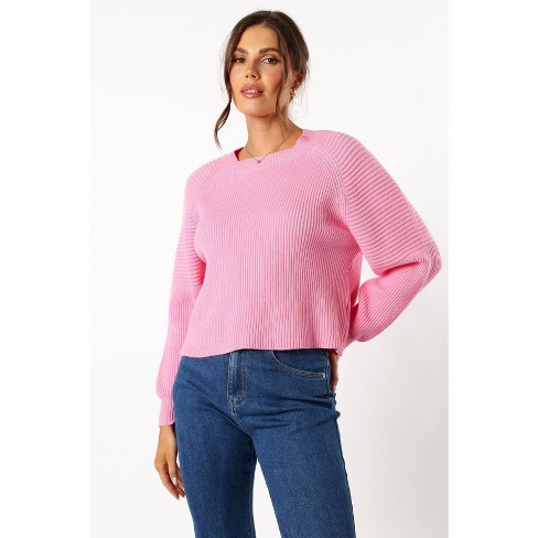 Sarah Knit Sweater - Pink M : Target