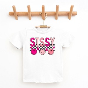 The Juniper Shop Sissy Checkered Toddler Short Sleeve Tee - 1 of 2
