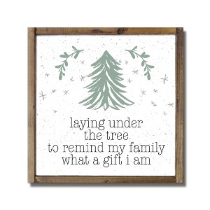 Creative Products What a Gift I Am 9.5 x 9.5 Framed Wood Plaque - 1 of 1