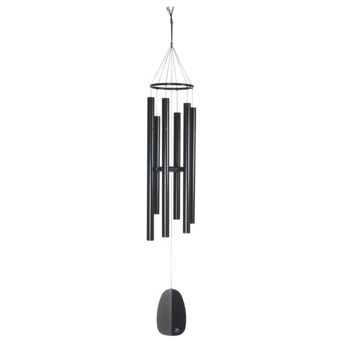 Woodstock Wind Chimes Signature Collection, Windsinger Chimes of Orpheus, Black 54'' Wind Chime WWOB - image 1 of 4