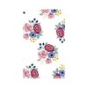 Hudson Baby Infant Girl Cotton Flannel Burp Cloths, Blush Navy Floral 10-Pack, One Size - 3 of 4