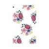 Hudson Baby Infant Girl Cotton Flannel Burp Cloths, Blush Navy Floral 10-Pack, One Size - image 3 of 4