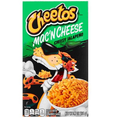 Cheetos Mac 'N Cheese, Cheesy Jalapeno Flavor, Mac and Cheese, 5.7 oz Box (Pack of 4)