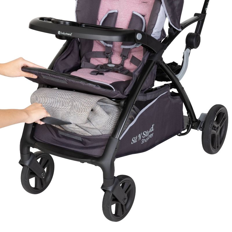 Baby Trend Sit N Stand 5-in-1 Shopper Stroller, 4 of 18
