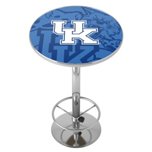 University of Kentucky  Bar Table with Footrest by Trademark Gameroom - 1 of 4