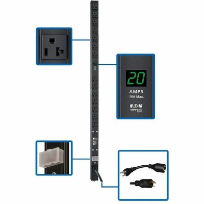 Tripp Lite Metered PDU 14-Outlets 120V 20A Rackmount Model PDUMV2036