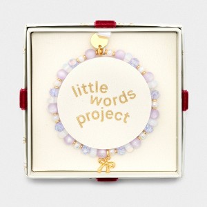 Little Words Project Bow Charm Beaded Bracelet : Target