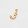 14K Gold Dipped Pearl Letter Charm - A New Day™ Gold - 2 of 2