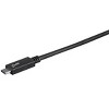 Monoprice USB C to USB A 3.1 Gen 2 Cable - 1 Meter (3.3 Feet) - Black | Fast Charging, 10Gbps, 3A, 30AWG, Type C, Compatible with Xbox One / VR / - 3 of 4
