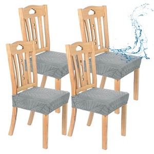 Unique Bargains Polyester Spandex Waterproof Durable Dining Chair Slipcovers - 1 of 4