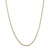 Black Bow Jewelry 1.3mm, 14k Yellow Gold, Solid Franco Chain Necklace - 3 of 4