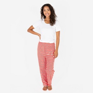 Leveret Womens Fleece Christmas Pajamas Pants - 1 of 4