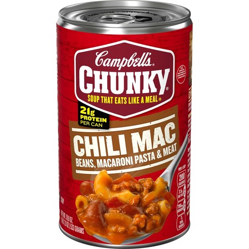 Campbell's Chunky Chili Mac Soup - 18.8oz - image 1 of 4
