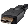 Monoprice HDMI Cable - 15 Feet - Black (3 Pack) No Logo, High Speed, 4K@60Hz, HDR, 18Gbps, YCbCr 4:4:4, 26AWG, CL2, Compatible with UHD TV and More - - 2 of 4
