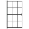 vidaXL Shower Enclosure ESG 31.5"x55.1" Black - 3 of 4