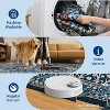 Washable Rug 6x9 Blue Farmhouse Floral Carpet, Soft Thin Low Pile, Non Slip Rubber Backing, Foldable Non Shedding Rug for Living Room Bedroom - 4 of 4