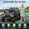 Ride on Car with 6 EVA Wheels&4WD, 24V Battery Powered Electric Car for Ages 3-6 Kids, Electric Vehicle with Remote Control - 2 of 4