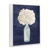 Stupell Industries White Floral Bouquet over Blue Framed Giclee Art - 2 of 4