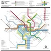 New York Puzzle Company DC Metro Map 500 Piece Puzzle - 3 of 4