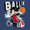 Boy's Disney Mickey Mouse Ballin' Pull Over Hoodie - 2 of 4