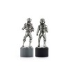 Royal Selangor Hand Finished Star Wars Collection Pewter Rebel & Imperial Pilot Rook Chess Piece Pair Gift - 4 of 4