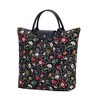 Signare USA Jacobean Dream Black Foldable Reusable Grocery Bag - 3 of 4