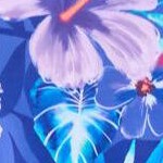 electric iris hibiscus