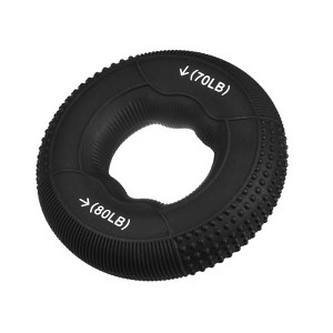 Unique Bargains Rock Climbing Muscle Training Workout Silicone Ring Grip Strengtheners 2.95" - 1 of 4