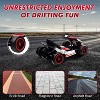 Go Kart, Electric Drift Kart Car with Adjustable Seat, 24V 7Ah Outdoor Ride On Toy, 8.1 MPH, LED Lights, Toy Race Car for Kids 6-12 Years Old - 3 of 4