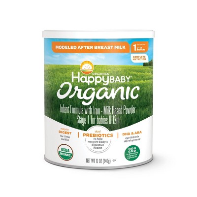 Photo 1 of 2PACK:: HappyBaby Organic Powder Infant Formula - 12oz ** EXP DATE 04-MAY-2023 **