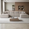 Merax Fully Compressed U-Shaped Modular Sectional Sofa with Ottomans - 2 of 4