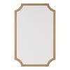 24" x 36" Holbrook Pinboard Style-1 Gold - Kate & Laurel All Things Decor: Scalloped Edge, Memo Board, Wall Mount - 2 of 4