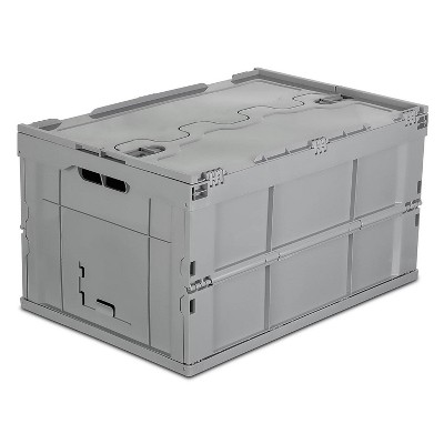 32 L Collapsible Utility Crate with Handles