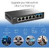 D-Link 7-Port 2.5Gb Unmanaged Multi-Gigabit Network Switch, 2x 2.5G, 5x 100/1000Mbps Ports (DMS-107) - 2 of 4