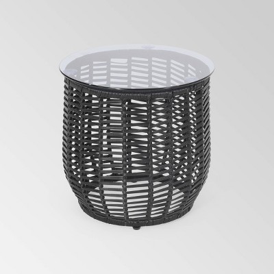 wicker side table target