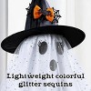 2Packs Halloween Decorations Outdoor,Halloweens Party Decoration Indoor,Spooky Ghost with Remote Control String Lights,Halloween-Ghost Lights - 4 of 4