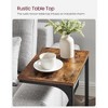 VASAGLE C-Shaped End Table Side Table Couch Table  Small TV Tray Table for Living Room Bedroom - 3 of 4