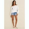 VENUS Womens Off-The-Shoulder Top - 2 of 4