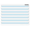 Ashley Productions® Smart Poly® PosterMat Pals™ Space Savers, 13" x 9-1/2", 3/4" Handwriting Highlighted Blue, Pack of 10 - 2 of 2