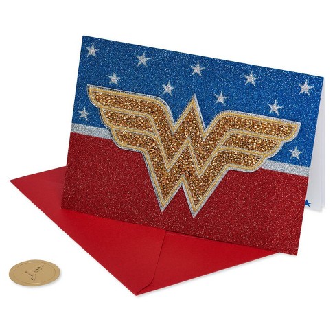 Wonder Woman Logo Patch Card - PAPYRUS - image 1 of 4