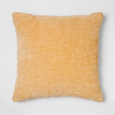 target yellow throw pillow