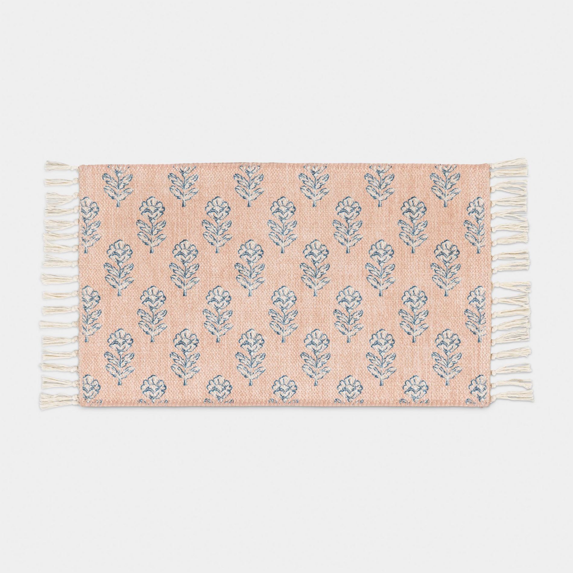 Spring Flowers Scatter Accent Rug Pink/White - Threshold™